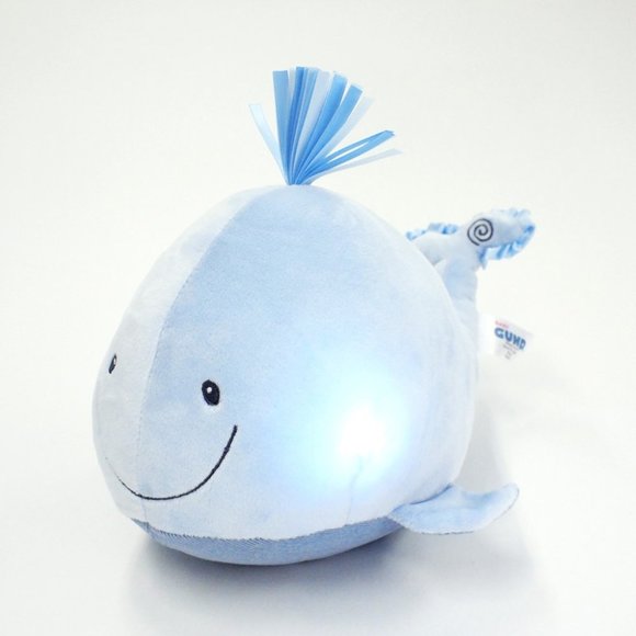 NEW GUND Sleepy Seas Sound & Lights Whale, 7 in - Picture 6 of 11